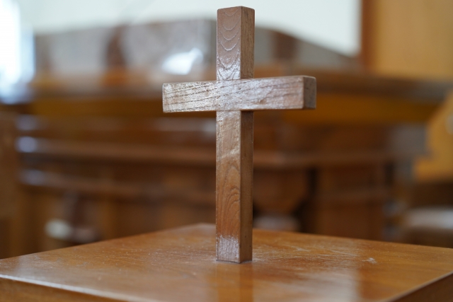 教会の十字架